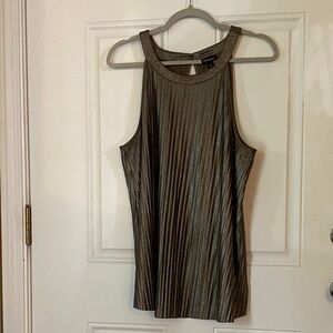 Torrid size 1 Metallic Bronze Tank Top
